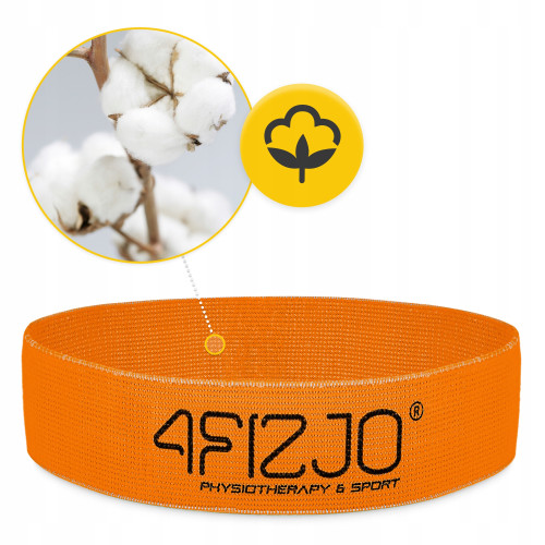 Резинка для фітнеса  4FIZJO Flex Band 1-5 кг Orange - фото №3